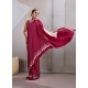 Generic Women's Satin Crepe Printed Saree With Unstitched Blouse 5.5Mtr (Maroon) Generic Women's Satin Crepe Printed Saree With Unstitched Blouse 5.5Mtr (Maroon)