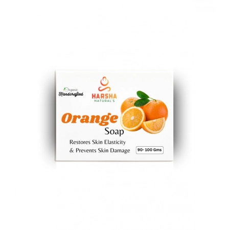 Generic Pack Of_2 Harsha Naturals - Orange Soap (100GM)
