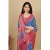 Generic Women's Cotton Silk Printed Saree With Unstitched Blouse 5.5Mtr (Blue) Generic Women's Cotton Silk Printed Saree With Unstitched Blouse 5.5Mtr (Blue)