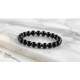 Generic Natural Crystal 8mm Black Tourmaline Bracelet (Black) Generic Natural Crystal 8mm Black Tourmaline Bracelet (Black)
