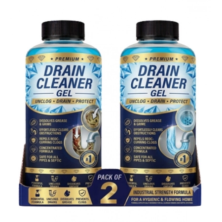 Generic Pack of 2 Drain Cleaner Gel Bottles 100 ML Generic Pack of 2 Drain Cleaner Gel Bottles 100 ML