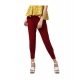 Generic Women's Polyester Solid Elasticated Trousers (Maroon) Generic Women's Polyester Solid Elasticated Trousers (Maroon)