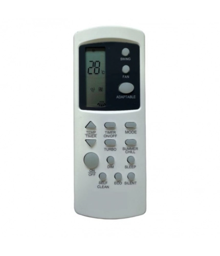 Generic Remote No. 31E (No Backlight), Compatible for Bluestar AC Remote Control (Exactly Same Remote will Only Work)