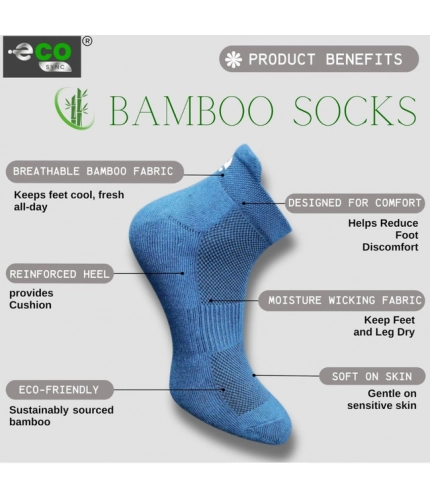 Generic 4_Pair Set Unisex Casual Cotton Printed Ankle Length Socks (Multicolor)