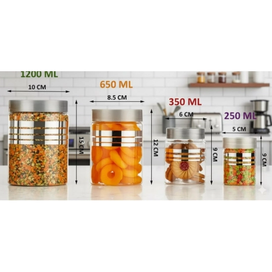 Generic Plastic 16-Pcs Set Airtight Kitchen Storage Container Set (Multicolor)