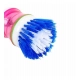 Generic Pack of 4_Plastic Wash Basin Brush Cleaner with Soap Dispenser – (Color: Assorted)
