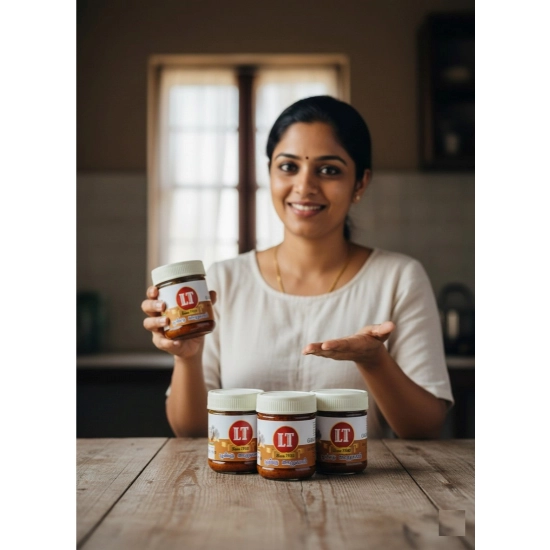 Generic Pack of_5 100GM LT Garlic Pickle Traditional Digestive Side Dish (Red)