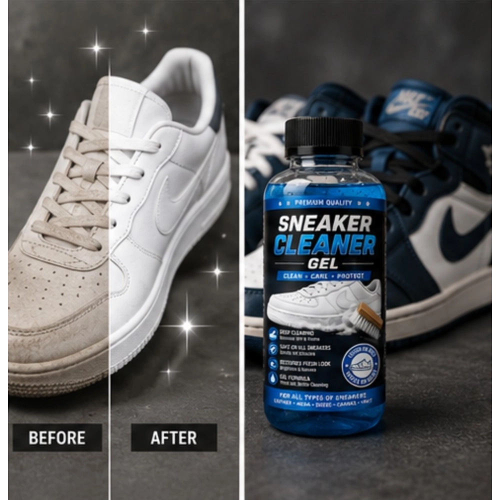 Generic Pack of 2 Sneaker Cleaner Gel Bottles 100 ML - Image 4