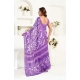 Generic Women's Faux Linen Floral Print Ready to wear Saree With Unstitched Blouse 5.5Mtr (Purple) Generic Women's Faux Linen Floral Print Ready to wear Saree With Unstitched Blouse 5.5Mtr (Purple)