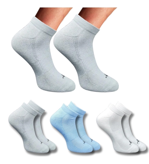 Generic 3_Pair Set Unisex Casual Cotton Printed Low Cut Socks (Multicolor)
