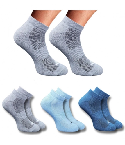 Generic 3_Pair Set Unisex Casual Cotton Printed Low Cut Socks (Multicolor)