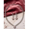 Generic Women's Brass Silver Plated Necklace set (Pink) Generic Women's Brass Silver Plated Necklace set (Pink)