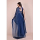 Generic Women's Jimmy choo Embellished Bollywood Saree With Unstitched Blouse 5.5Mtr (Blue) Generic Women's Jimmy choo Embellished Bollywood Saree With Unstitched Blouse 5.5Mtr (Blue)