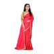 Generic Women's Sana Silk Bandhni Saree With Unstitched Blouse 5.5Mtr (Red) Generic Women's Sana Silk Bandhni Saree With Unstitched Blouse 5.5Mtr (Red)