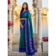 Generic Women's Silk Blend Printed Saree With Unstitched Blouse 5.5Mtr (Teal-Blue) Generic Women's Silk Blend Printed Saree With Unstitched Blouse 5.5Mtr (Teal-Blue)