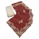 Generic Women's Chiffon Embroidered Saree With Unstitched Blouse 5.5Mtr (Maroon) Generic Women's Chiffon Embroidered Saree With Unstitched Blouse 5.5Mtr (Maroon)