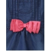 Generic Girl's Denim & Cotton Bow Sleeveless Dungaree (Pink) Generic Girl's Denim & Cotton Bow Sleeveless Dungaree (Pink)