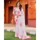 Generic Women's Georgette Floral Printed Saree With Unstitched Blouse 5.5Mtr (Off White-Pink) Generic Women's Georgette Floral Printed Saree With Unstitched Blouse 5.5Mtr (Off White-Pink)