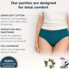 Generic Pack of_9 Women's Cotton Solid Hipster Panty (Multicolor)