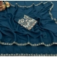 Generic Women's Art Silk Embroidered Saree With Unstitched Blouse 5.5Mtr (Blue) Generic Women's Art Silk Embroidered Saree With Unstitched Blouse 5.5Mtr (Blue)