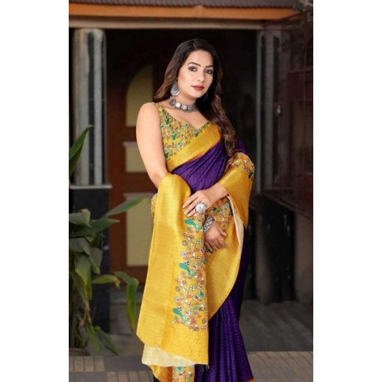 Generic Women's Cotton Silk Printed Saree With Unstitched Blouse 5.5Mtr (Multicolor) Generic Women's Cotton Silk Printed Saree With Unstitched Blouse 5.5Mtr (Multicolor)
