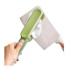 Generic Stainless Steel-Plastic Solid Kitchen Knife Cleaner Brush (Green)