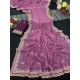Generic Women's Georgette Embellished Saree With Unstitched Blouse 5.5Mtr (Pink) Generic Women's Georgette Embellished Saree With Unstitched Blouse 5.5Mtr (Pink)