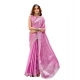 Generic Women's Faux Shimmer Geometric Ready to wear Saree With Unstitched Blouse 5.5Mtr (LightPink) Generic Women's Faux Shimmer Geometric Ready to wear Saree With Unstitched Blouse 5.5Mtr (LightPink)