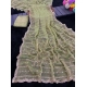 Generic Women's Slik Embellished Saree With Unstitched Blouse 5.5Mtr (Green)