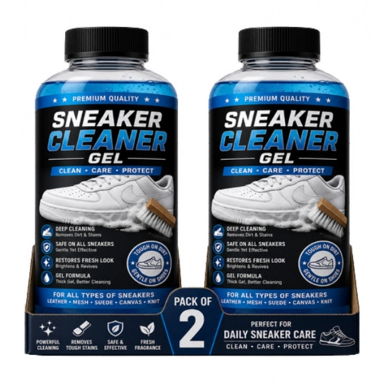 Generic Pack of 2 Sneaker Cleaner Gel Bottles 100 ML
