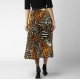 Generic Women's Satin Pleated Elasticated Skirt (Multicolor) Generic Women's Satin Pleated Elasticated Skirt (Multicolor)