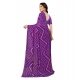 Generic Women's Georgette Printed Saree With Unstitched Blouse 5.5Mtr (Purple) Generic Women's Georgette Printed Saree With Unstitched Blouse 5.5Mtr (Purple)