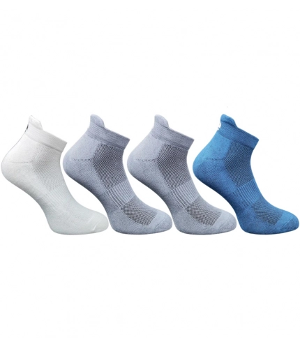 Generic 4_Pair Set Unisex Casual Cotton Printed Ankle Length Socks (Multicolor)