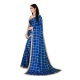Generic Women's Sana Silk Bandhni Saree With Unstitched Blouse 5.5Mtr (Royal Blue)
