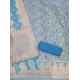Generic Women's Banarasi Silk Printed Unstitched Salwar Suit Material With Dupatta (Sky Blue, 3Mtrs) Generic Women's Banarasi Silk Printed Unstitched Salwar Suit Material With Dupatta (Sky Blue, 3Mtrs)