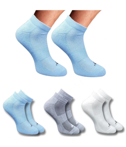 Generic 3_Pair Set Unisex Casual Cotton Printed Low Cut Socks (Multicolor)