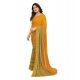 Generic Women's Georgette Printed Saree With Unstitched Blouse 5.5Mtr (Mustard) Generic Women's Georgette Printed Saree With Unstitched Blouse 5.5Mtr (Mustard)