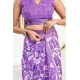 Generic Women's Faux Linen Floral Print Ready to wear Saree With Unstitched Blouse 5.5Mtr (Purple) Generic Women's Faux Linen Floral Print Ready to wear Saree With Unstitched Blouse 5.5Mtr (Purple)