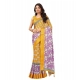 Generic Women's Cotton Blend Printed Saree With Unstitched Blouse 5.5Mtr (Yellow) Generic Women's Cotton Blend Printed Saree With Unstitched Blouse 5.5Mtr (Yellow)