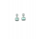 Generic Women's Brass Silver Plated Drop Earrings (Turquoise) Generic Women's Brass Silver Plated Drop Earrings (Turquoise)