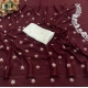 Generic Women's Georgette Embellished Saree With Unstitched Blouse 5.5Mtr (Maroon) Generic Women's Georgette Embellished Saree With Unstitched Blouse 5.5Mtr (Maroon)