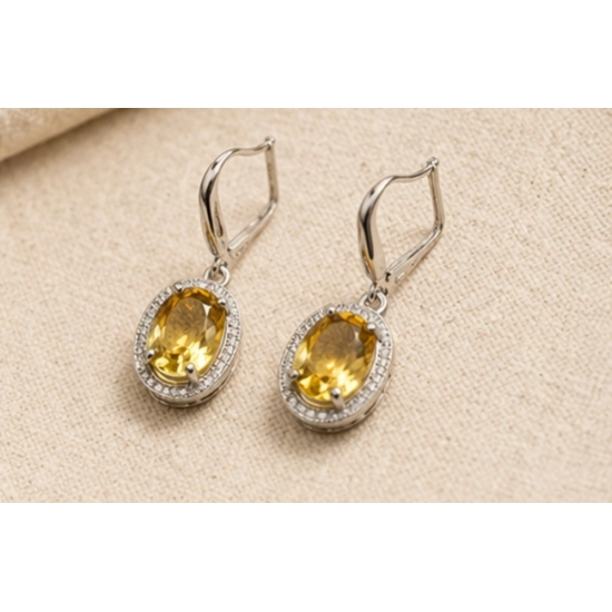 Generic Women's Brass Silver Plated Pendant Set (Yellow) Generic Women's Brass Silver Plated Pendant Set (Yellow)