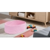 Generic Cotton Oval 10x7x5 Inch Bedside Organizer With Out Lid (Pink) Generic Cotton Oval 10x7x5 Inch Bedside Organizer With Out Lid (Pink)