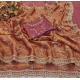 Generic Women's Silk Embellished Saree With Unstitched Blouse 5.5Mtr (Peach) Generic Women's Silk Embellished Saree With Unstitched Blouse 5.5Mtr (Peach)