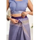 Generic Women's Faux Linen Printed Ready to wear Saree With Unstitched Blouse 5.5Mtr (Light_Lavender) Generic Women's Faux Linen Printed Ready to wear Saree With Unstitched Blouse 5.5Mtr (Light_Lavender)