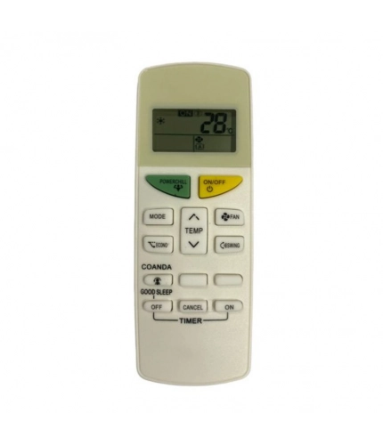 Generic Remote No. 132E (No Backlight), Compatible for Daikin &amp; Daikin Inverter AC Remote Control (Exactly Same Remote Will Only Work)
