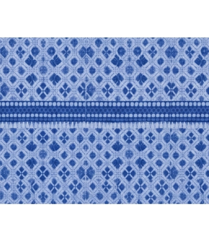 Generic Fleece Geometric Double Polar Warm Bedsheet with 2 Pillow Cover (Blue) Generic Fleece Geometric Double Polar Warm Bedsheet with 2 Pillow Cover (Blue)
