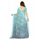 Generic Women's Georgette Printed Saree With Unstitched Blouse 5.5Mtr (Blue) Generic Women's Georgette Printed Saree With Unstitched Blouse 5.5Mtr (Blue)
