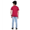 Generic Boy's Cotton Grapic Printed Round Neck T-Shirt (Marron) Generic Boy's Cotton Grapic Printed Round Neck T-Shirt (Marron)