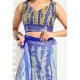 Generic Women's Faux_Linen Printed Ready-to-Wear Saree With Unstitched Blouse 5.5 Mtr (Blue) Generic Women's Faux_Linen Printed Ready-to-Wear Saree With Unstitched Blouse 5.5 Mtr (Blue)
